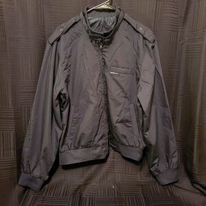 Vintage Members Only Men's XL Jacket Black Coat 80s 90s Gen X